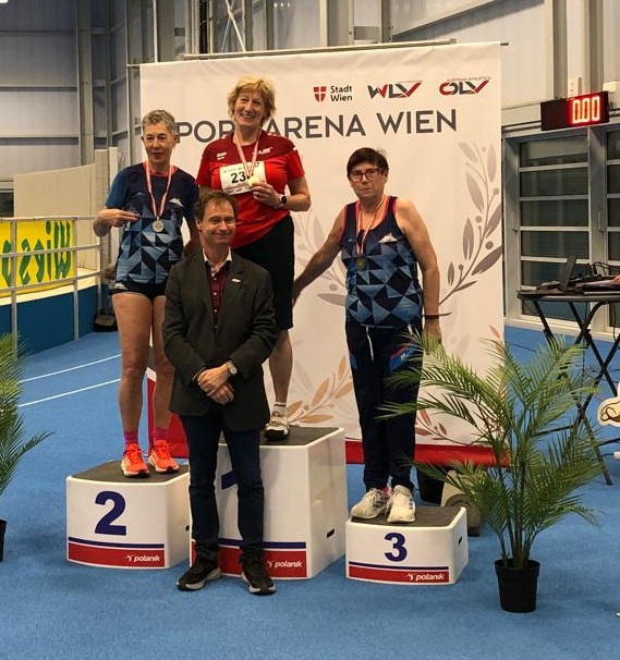 Siegerehrung Werner Glockengießer (2. von rechts)