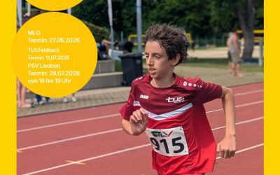 11.07.2026: LEICHTATHLETIK NACHWUCHSMEHRKAMPF U8–U14